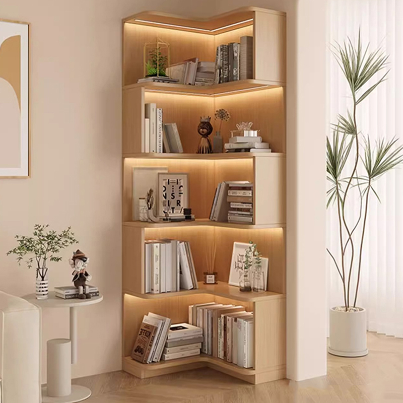 Vintage Fashion Library - Wooden Library Bookcases Save Space Chinese