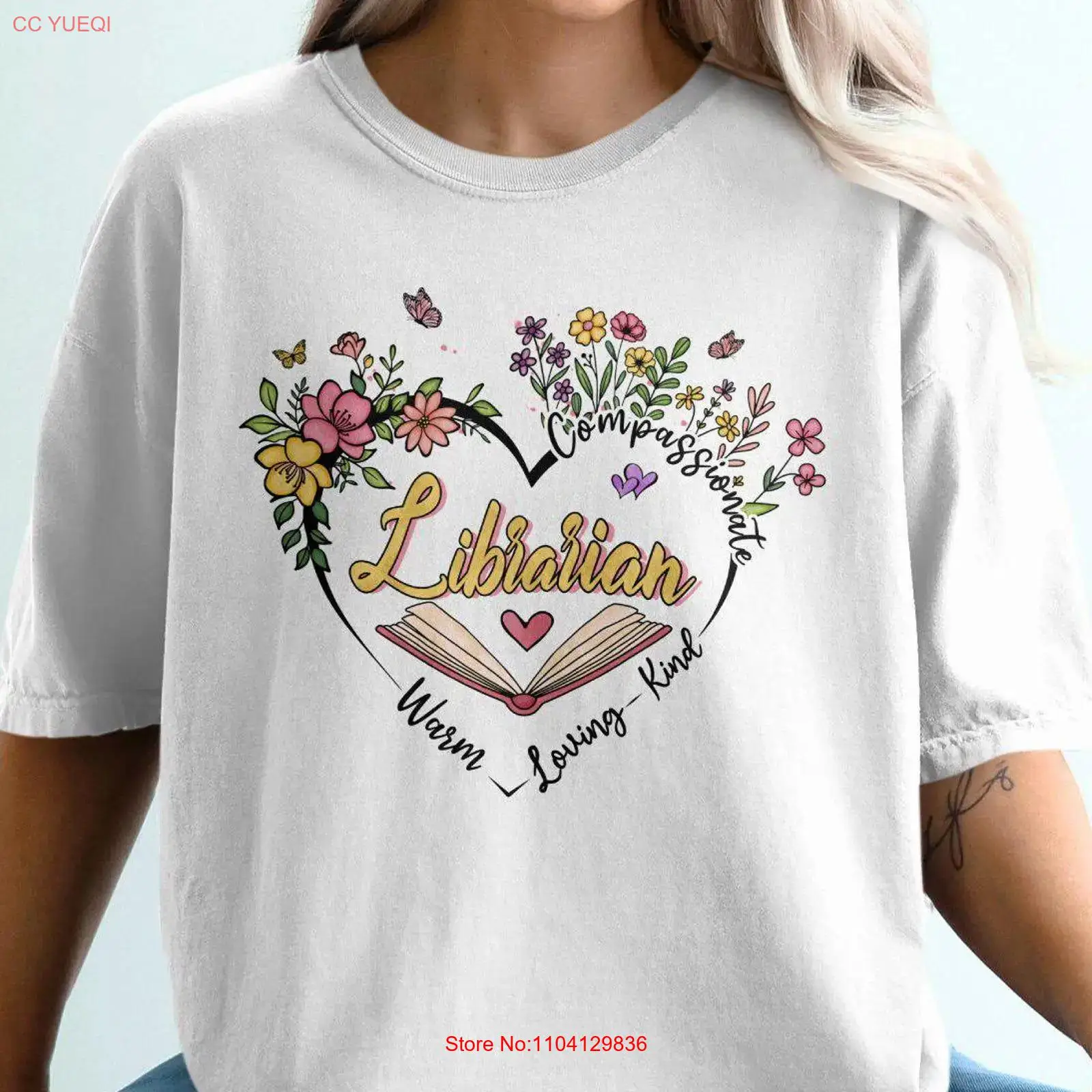 Vintage Fashion Library - Librarian T Shirt Library Lover Bookworm