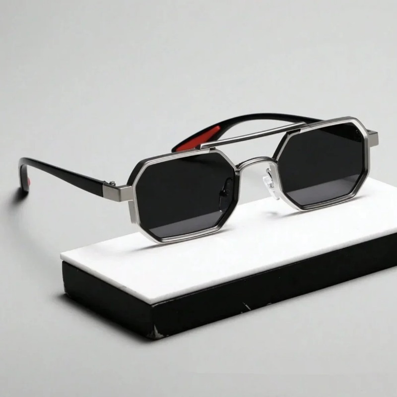 Vintage Fashion Style Men - Vintage Square Sunglasses for Men Steampunk
