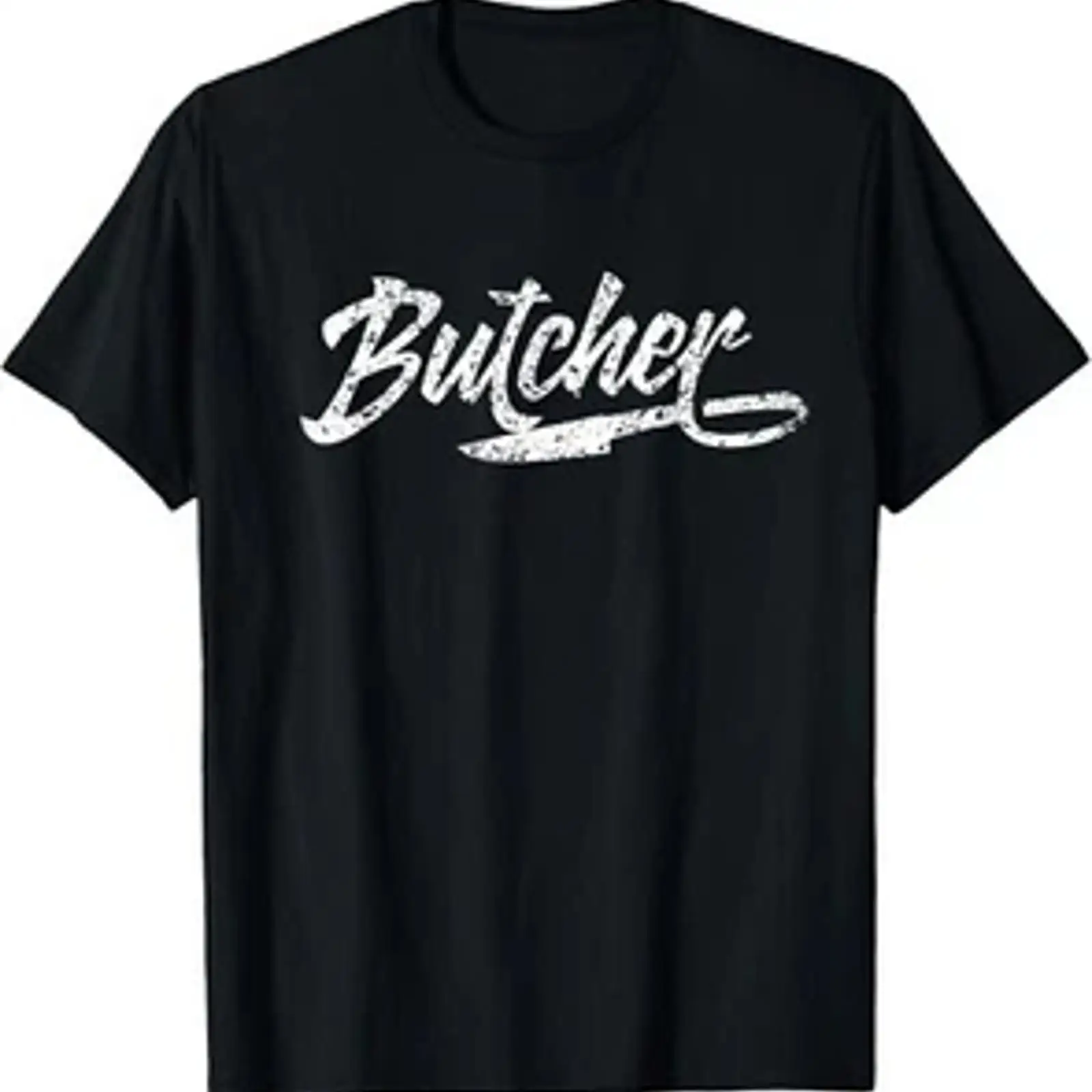 Vintage Fashion Jobs - Butcher Meat Job Flesher Slaughterman T