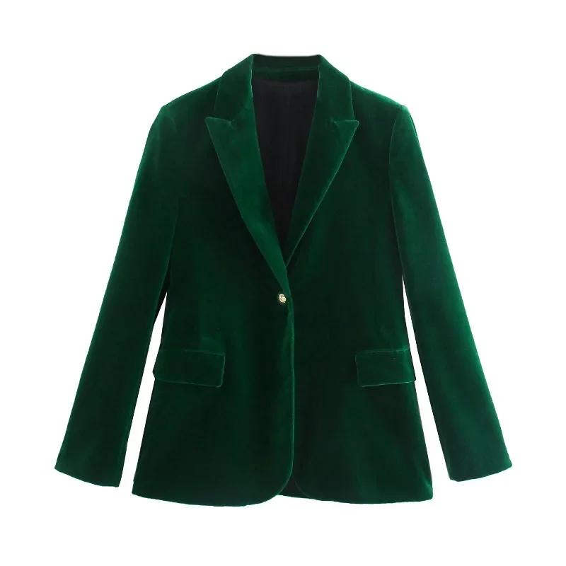 Elegant Velvet Women Blazer Fa - đánh giá và giá Velvet Blazer Vintage