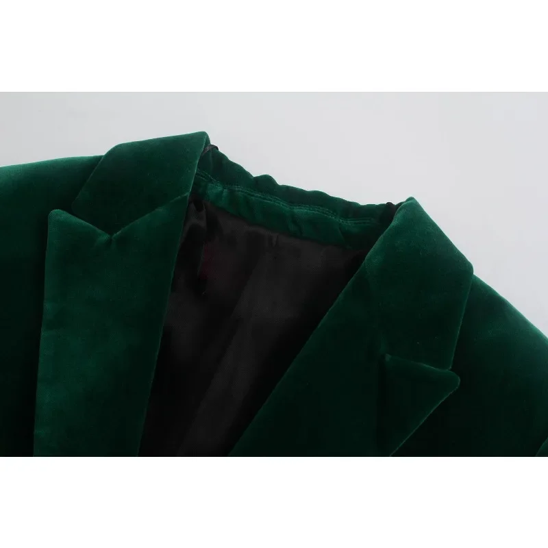 Elegant Velvet Women Blazer Fa - đánh giá và giá Velvet Blazer Vintage