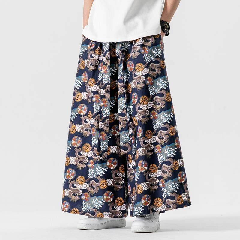 Japanese Samurai Pants Men's W - đánh giá và giá Retro Track Pant