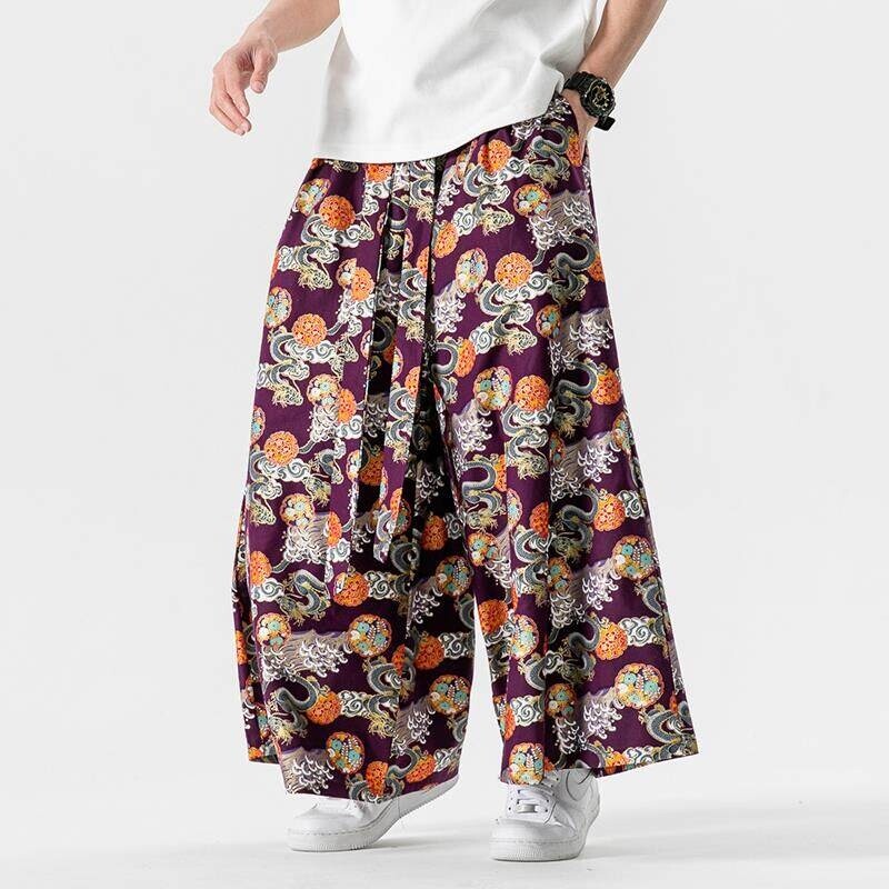 Japanese Samurai Pants Men's W - đánh giá và giá Retro Track Pant