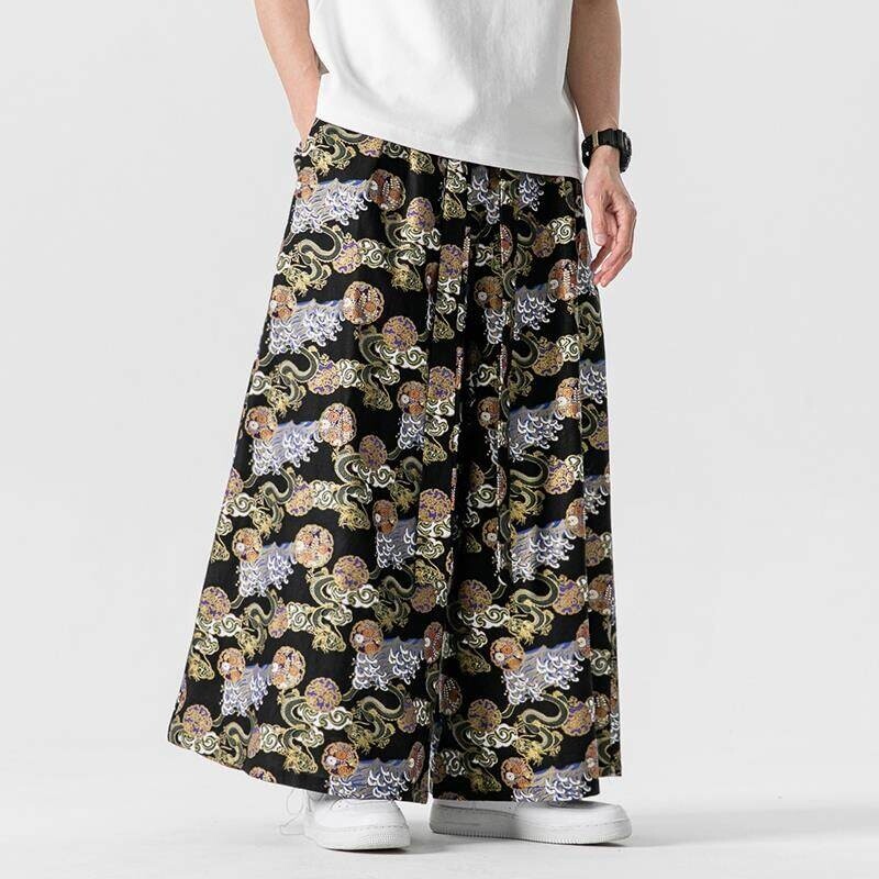 Japanese Samurai Pants Men's W - đánh giá và giá Retro Track Pant