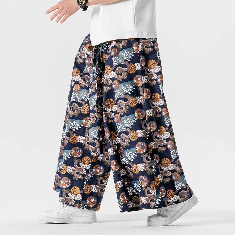 Japanese Samurai Pants Men's W - đánh giá và giá Retro Track Pant