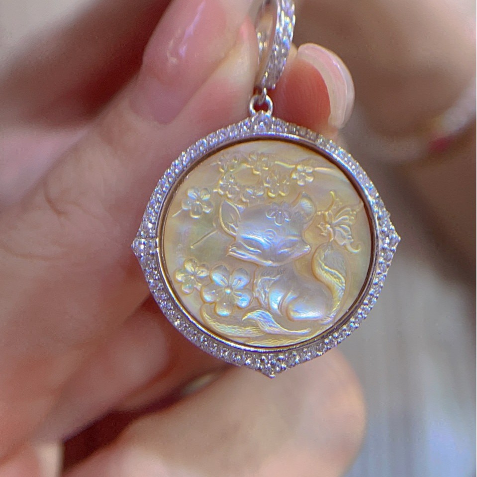 925 Sterling Silver Shell Came - đánh giá và giá Vintage Fashion Center