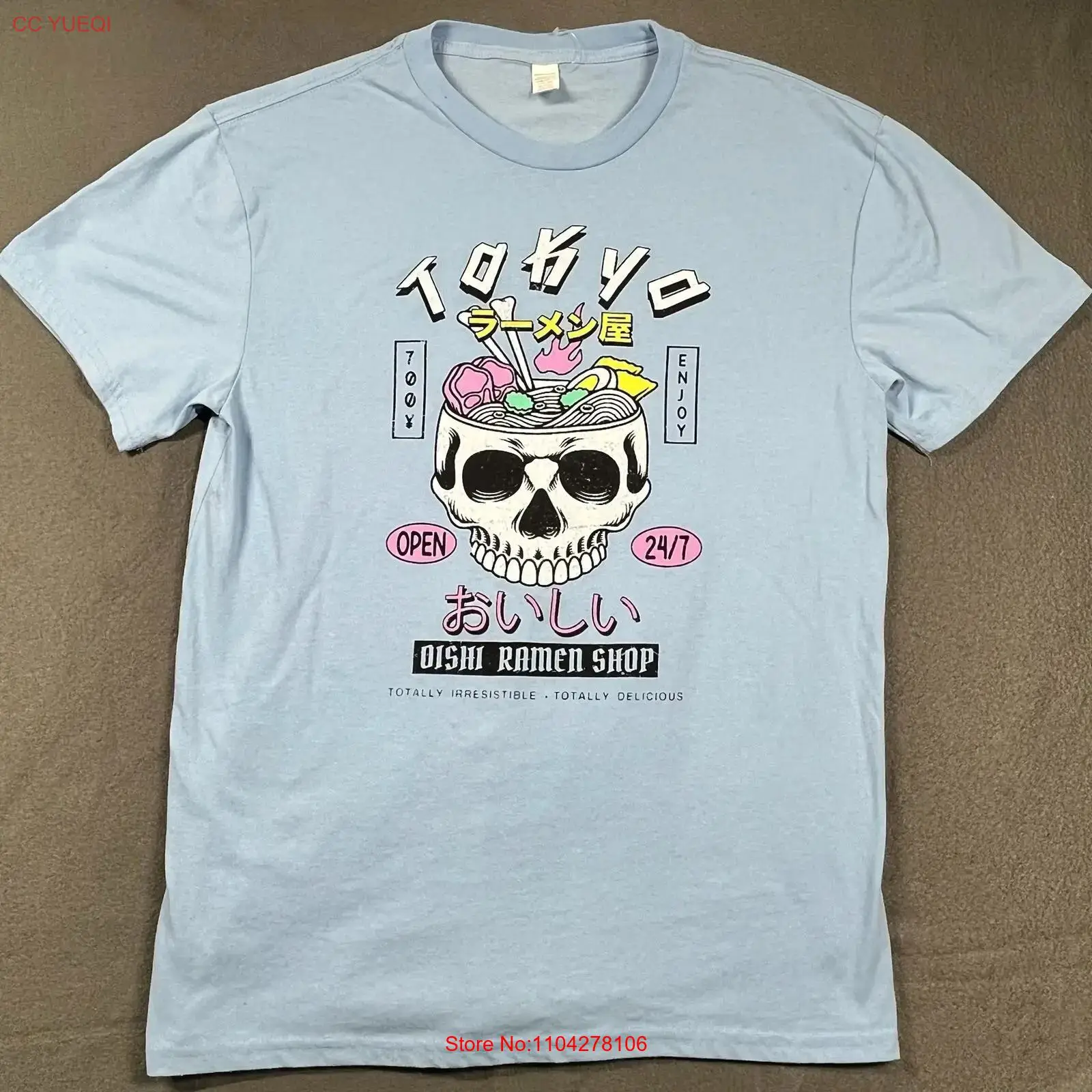 Tokyo Oishi Ramen Shop T Shirt - đánh giá và giá Vintage Fashion Tokyo