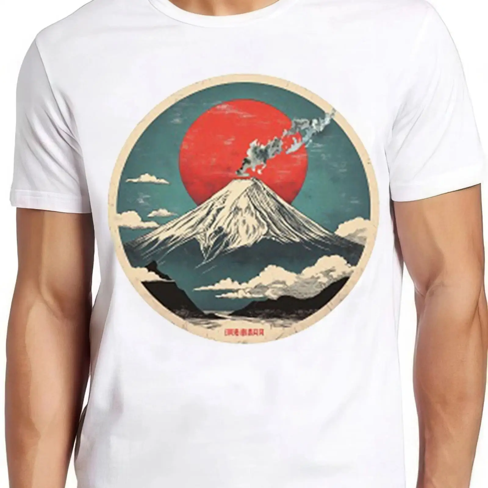 Fuji T Shirt san Mount Japan I - đánh giá và giá Vintage Fashion Tokyo