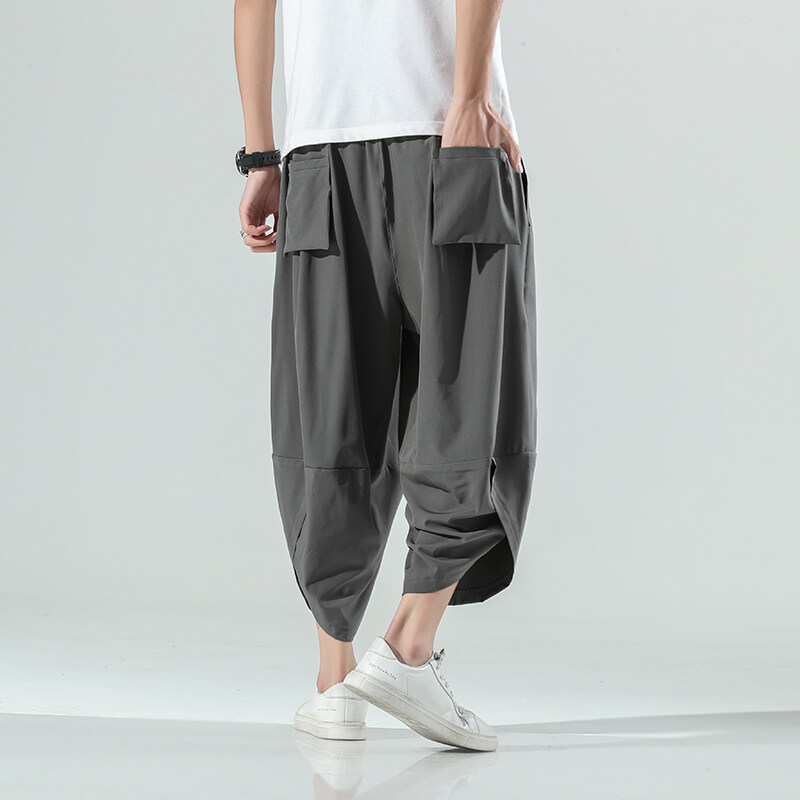 2025 Summer Men Chinese Style  - đánh giá và giá Retro Track Pant