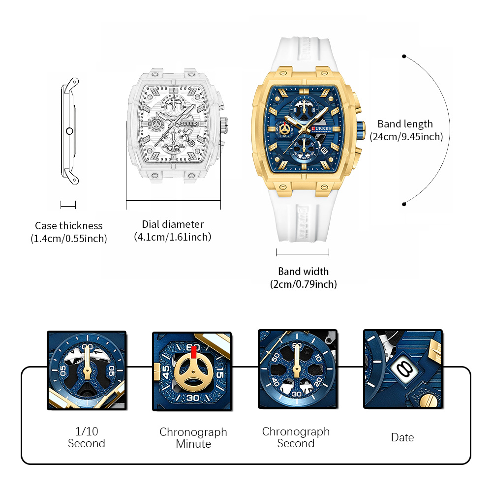 CURREN Luxury Vintage Watch fo - đánh giá và giá Vintage Fashion For Men