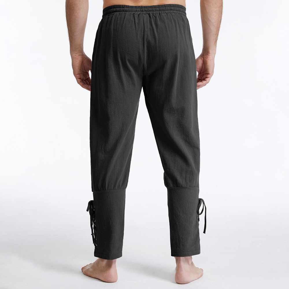 Men's Vintage Cotton Linen Sol - đánh giá và giá Retro Track Pant