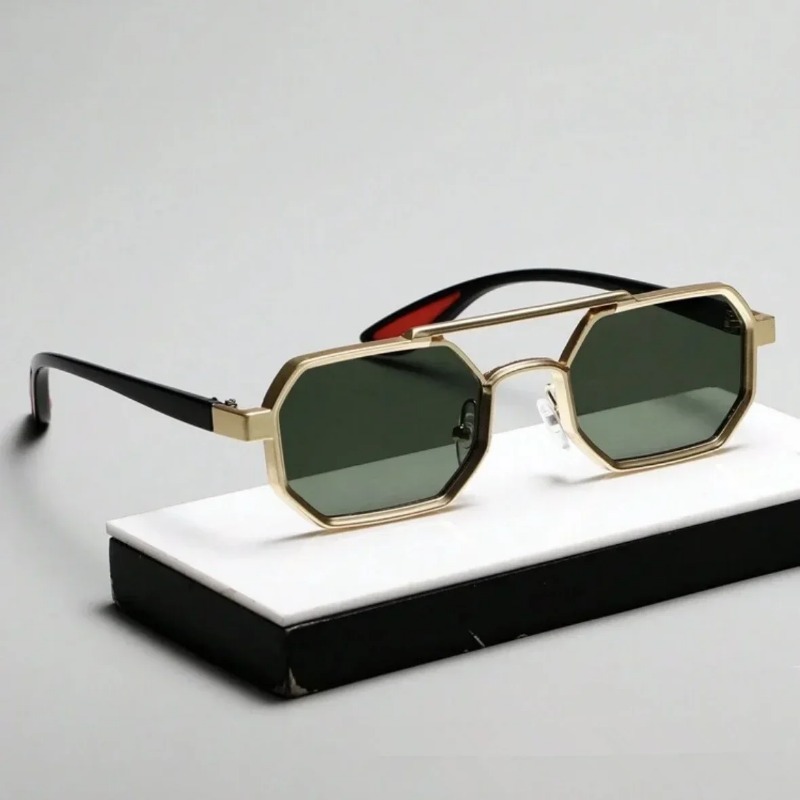 Vintage Square Sunglasses for  - đánh giá và giá Vintage Fashion Style Men