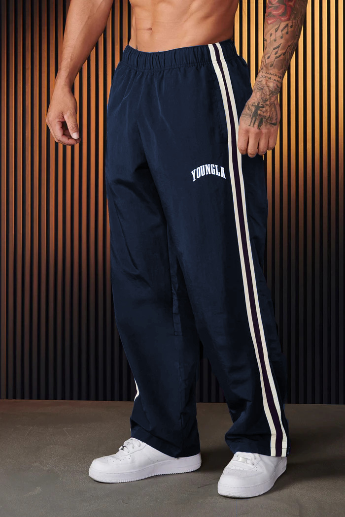 Men Double Side Stripe Quick D - đánh giá và giá Retro Track Pant