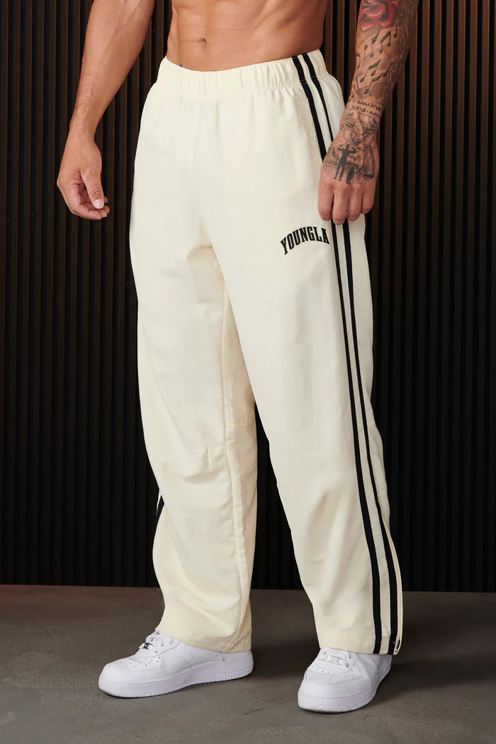 Men Double Side Stripe Quick D - đánh giá và giá Retro Track Pant