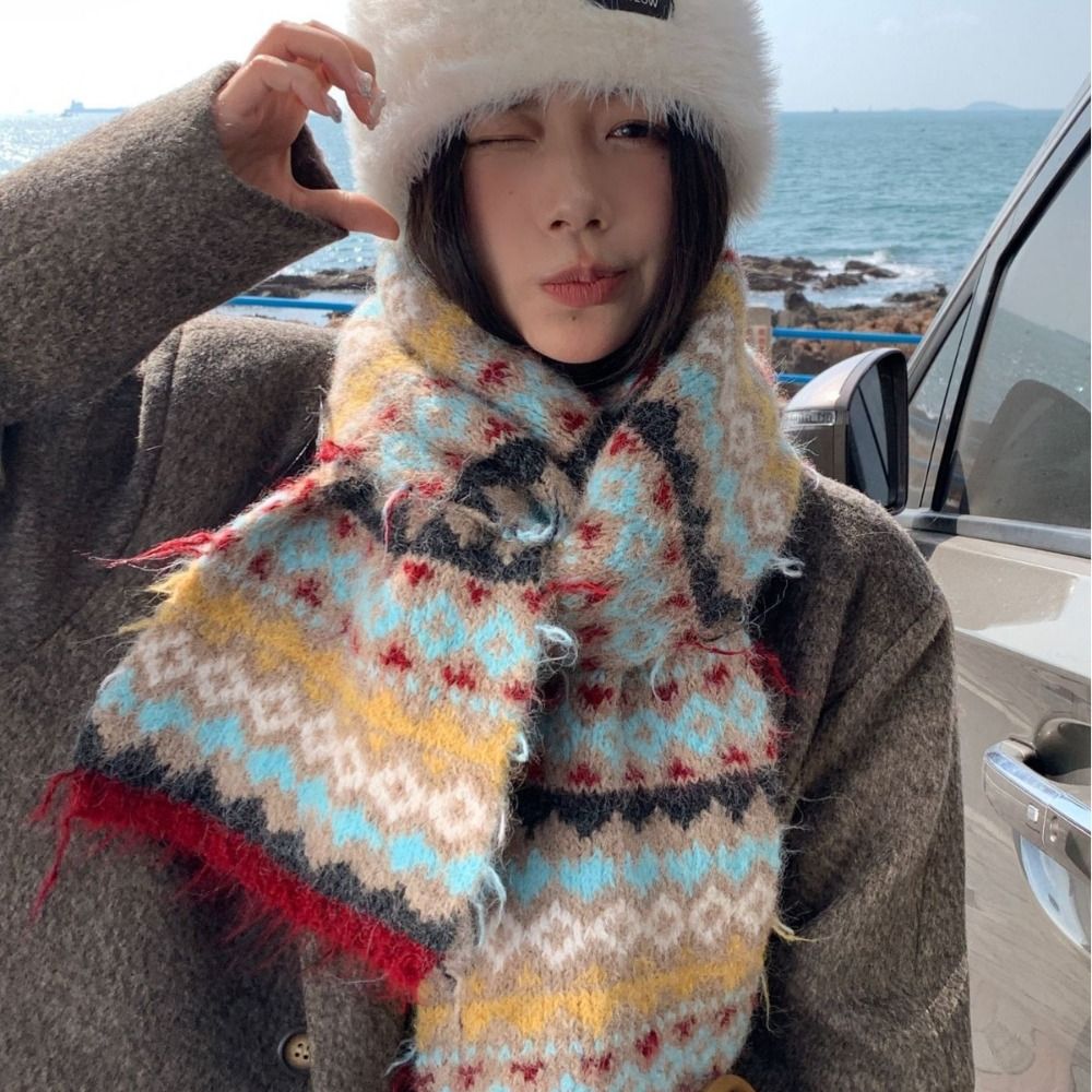 Fashion Warm Jacquard Knitted  - đánh giá và giá Vintage Fashion Faire