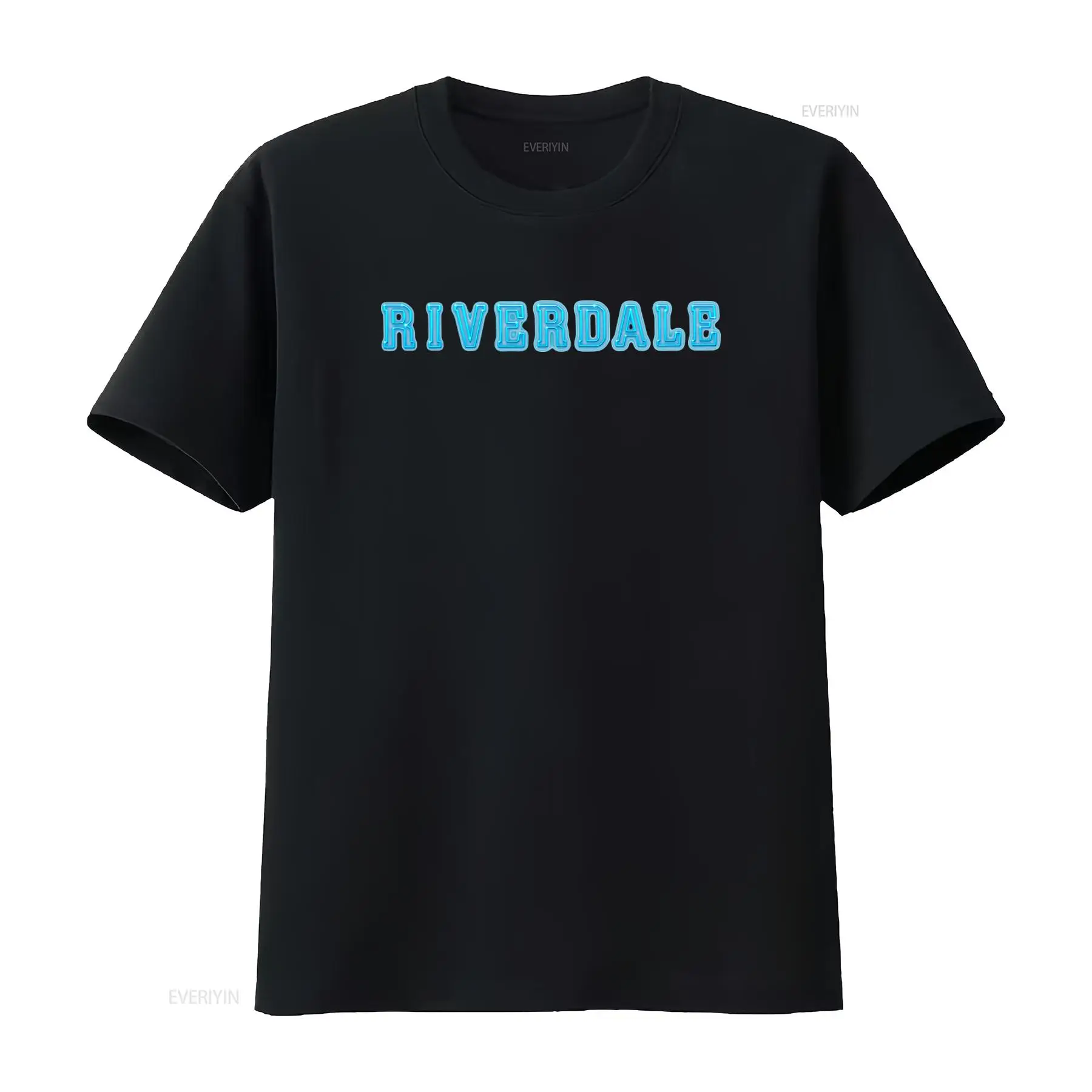 Riverdale Logo Neon Blue Print - đánh giá và giá Vintage Fashion Logos