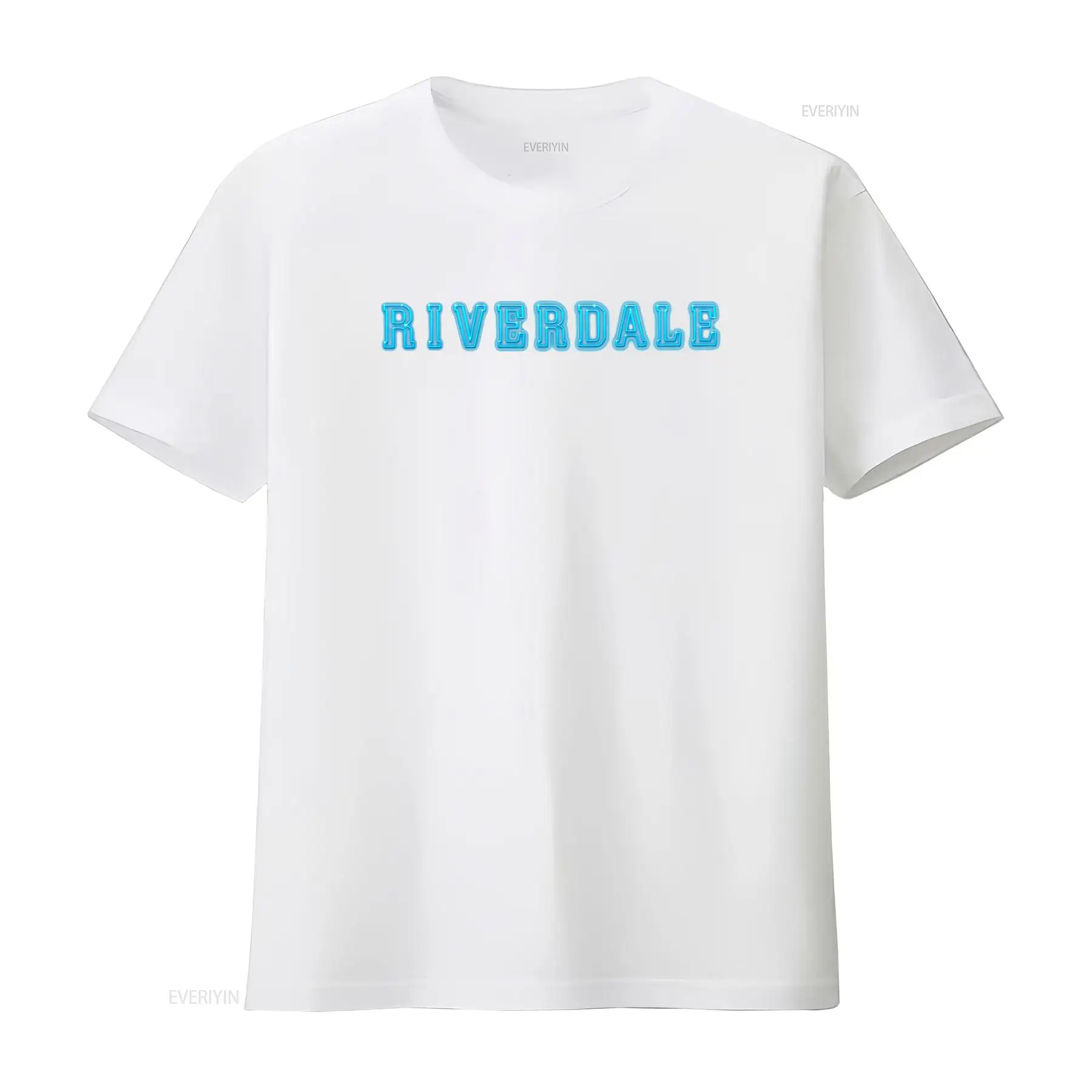 Riverdale Logo Neon Blue Print - đánh giá và giá Vintage Fashion Logos
