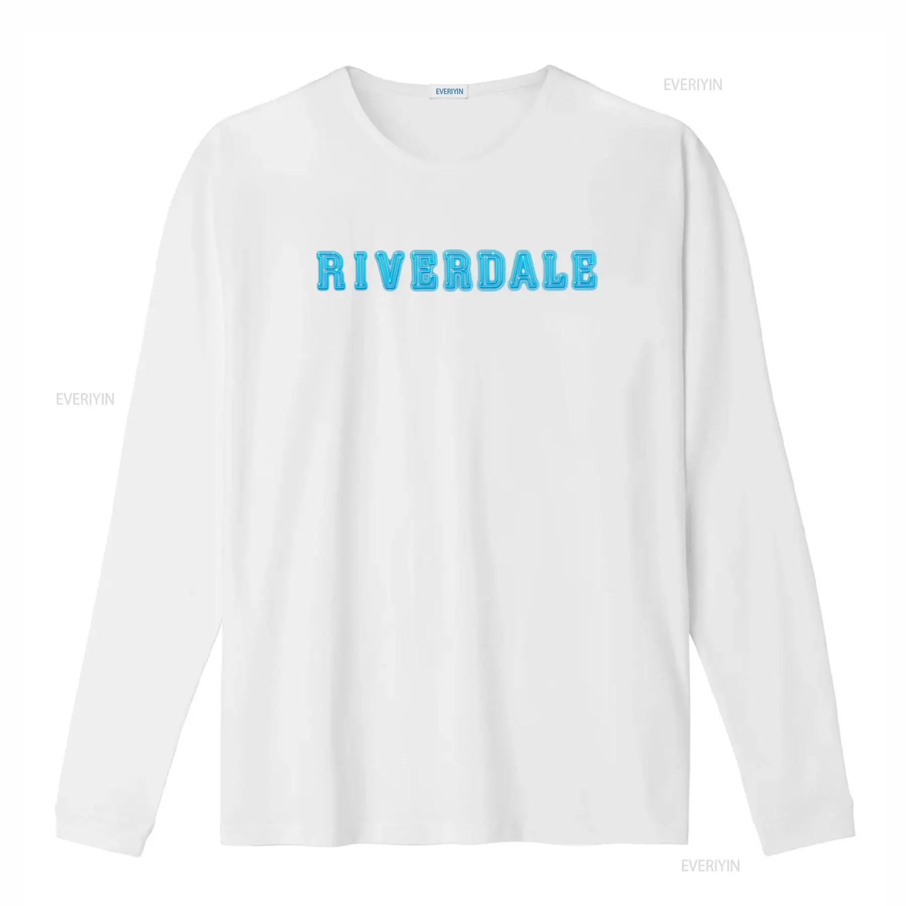 Riverdale Logo Neon Blue Print - đánh giá và giá Vintage Fashion Logos