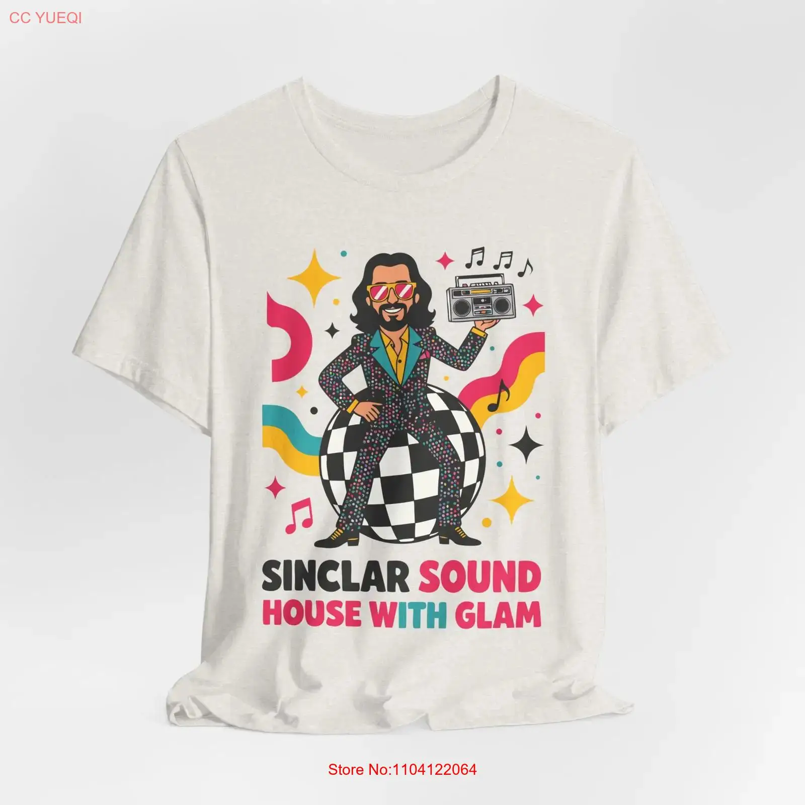 Bob Sinclar Disco Vibes T Shir - đánh giá và giá Vintage Vibes Fashion