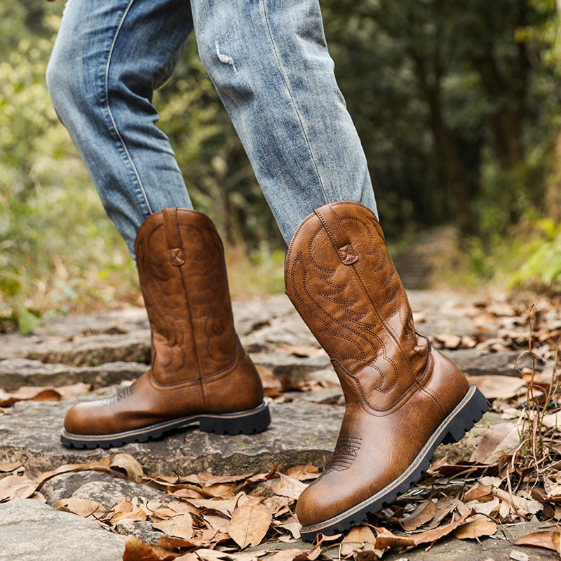 Men's Boots Classic Handmade E - đánh giá và giá Vintage Fashion For Men
