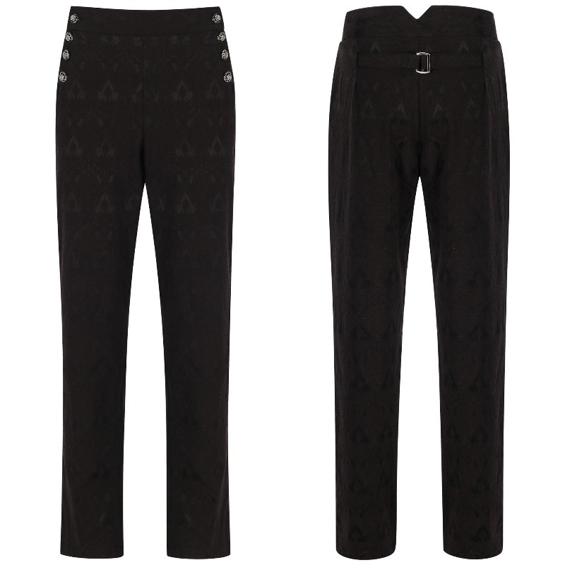 Mens Steampunk Vintage Suit Pa - đánh giá và giá Retro Track Pant