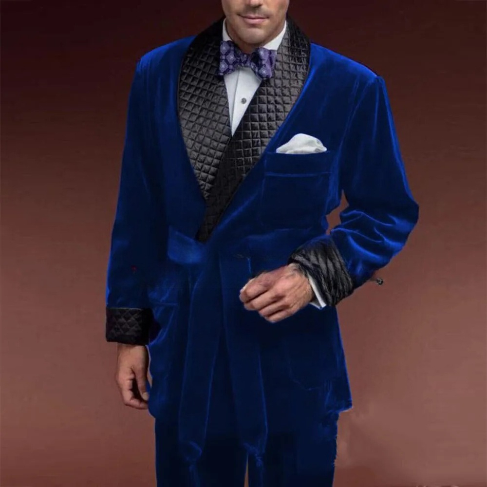Green Velvet Smoking Suit Jack - đánh giá và giá Velvet Blazer Vintage