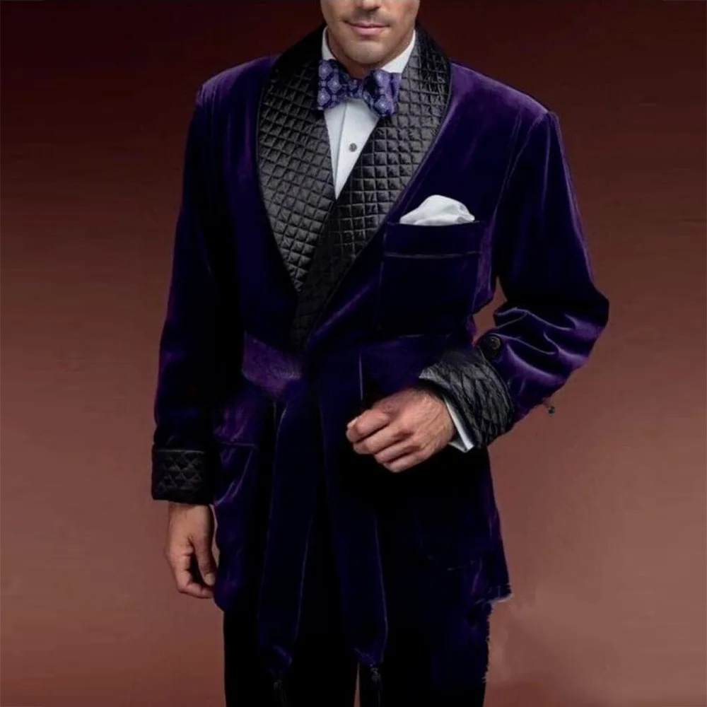 Green Velvet Smoking Suit Jack - đánh giá và giá Velvet Blazer Vintage