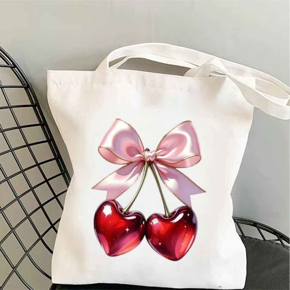 Vintage Pink Bow Cherry Art Ca - đánh giá và giá Vintage Vibes Fashion