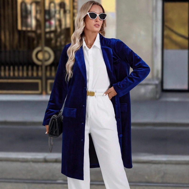 Luxury Vintage Velvet Trench C - đánh giá và giá Velvet Blazer Vintage