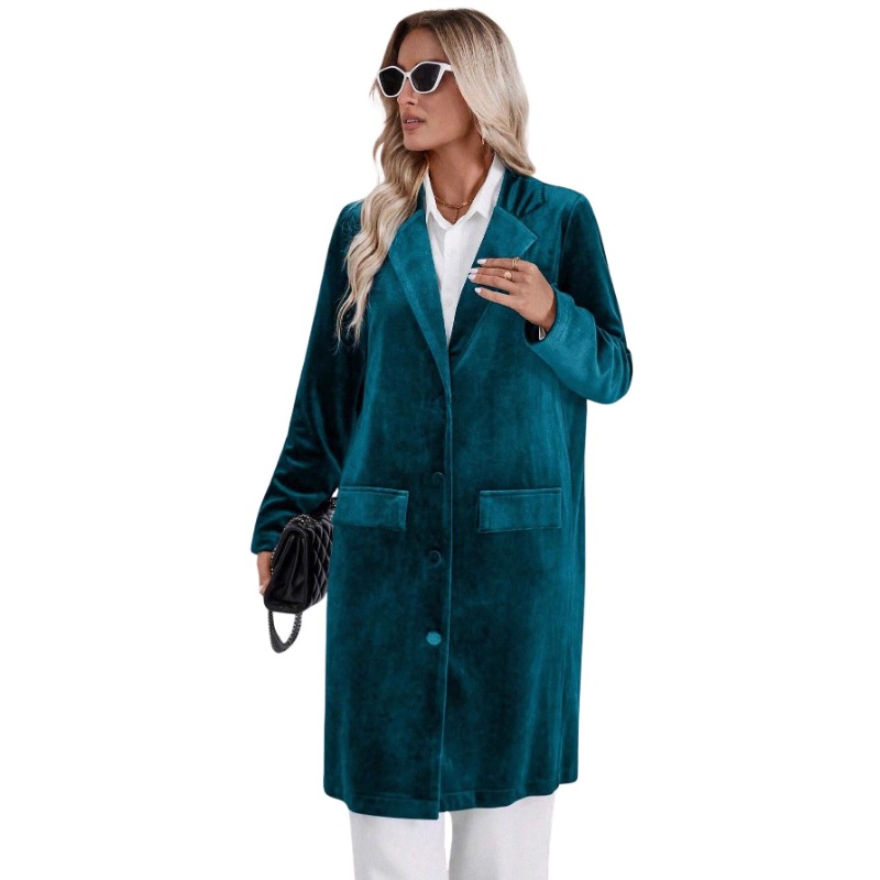 Luxury Vintage Velvet Trench C - đánh giá và giá Velvet Blazer Vintage